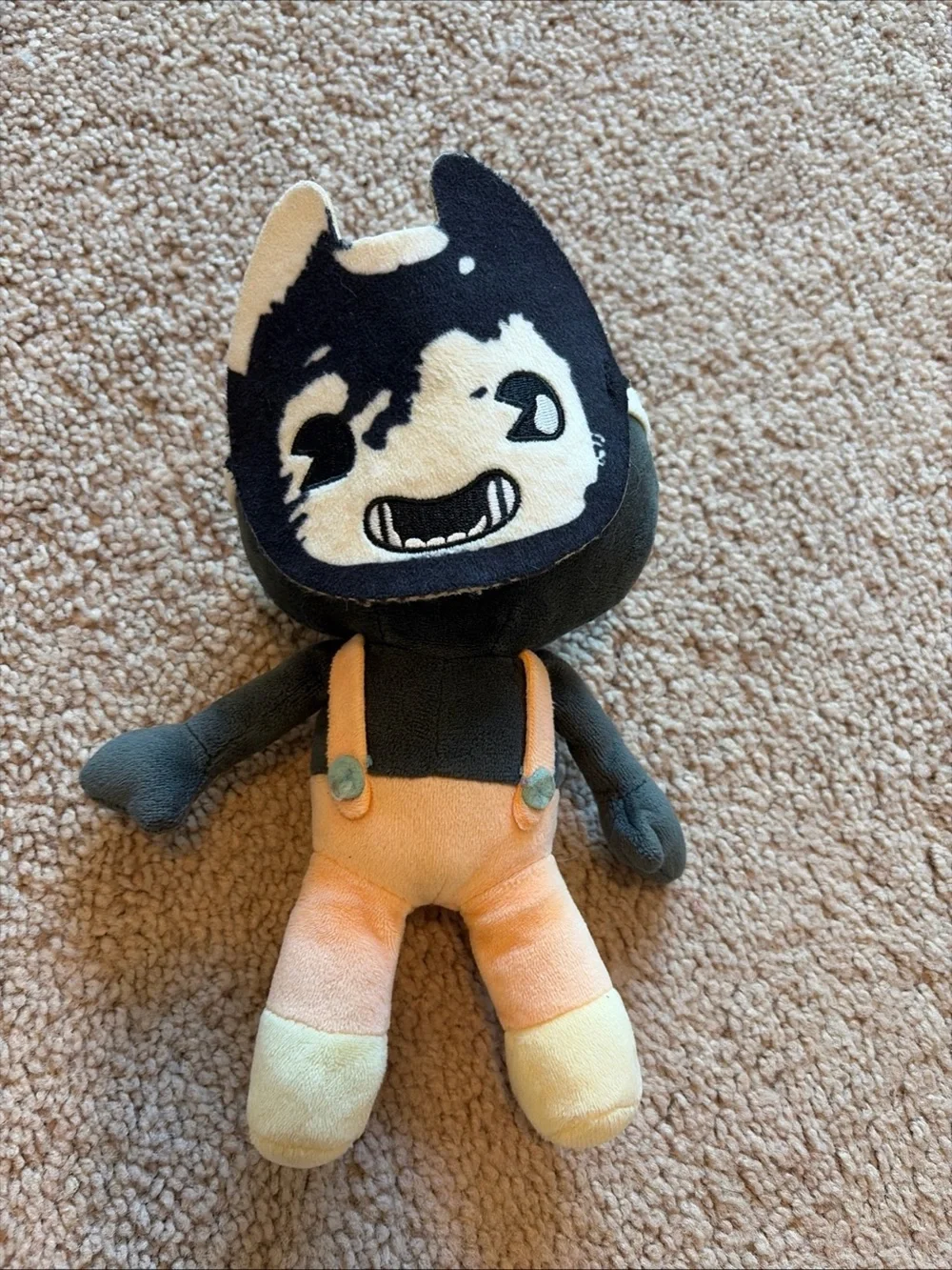 BENDY &THE INK MACHINE WITH REMOVABLE MASK 10” PLUSH SAMMY LAWRENCE